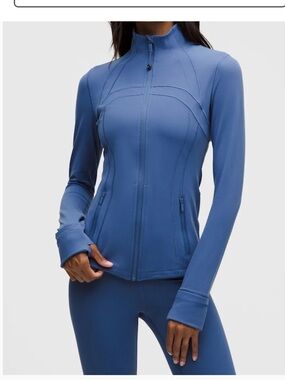 lululemon athletica Blue Full‑Zip Utility Jacket